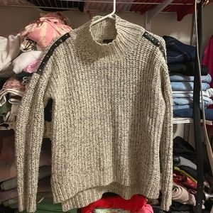 DYNAMITE STUDDED SWEATER